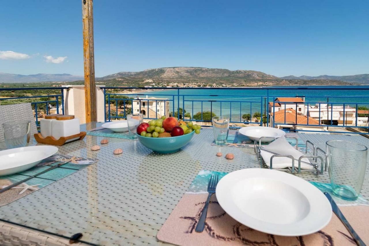 Seaview Flat Steps To The Beach Karavostasi  Екстериор снимка