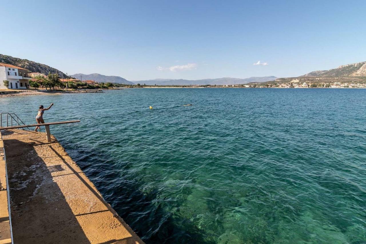 Seaview Flat Steps To The Beach Karavostasi  Екстериор снимка